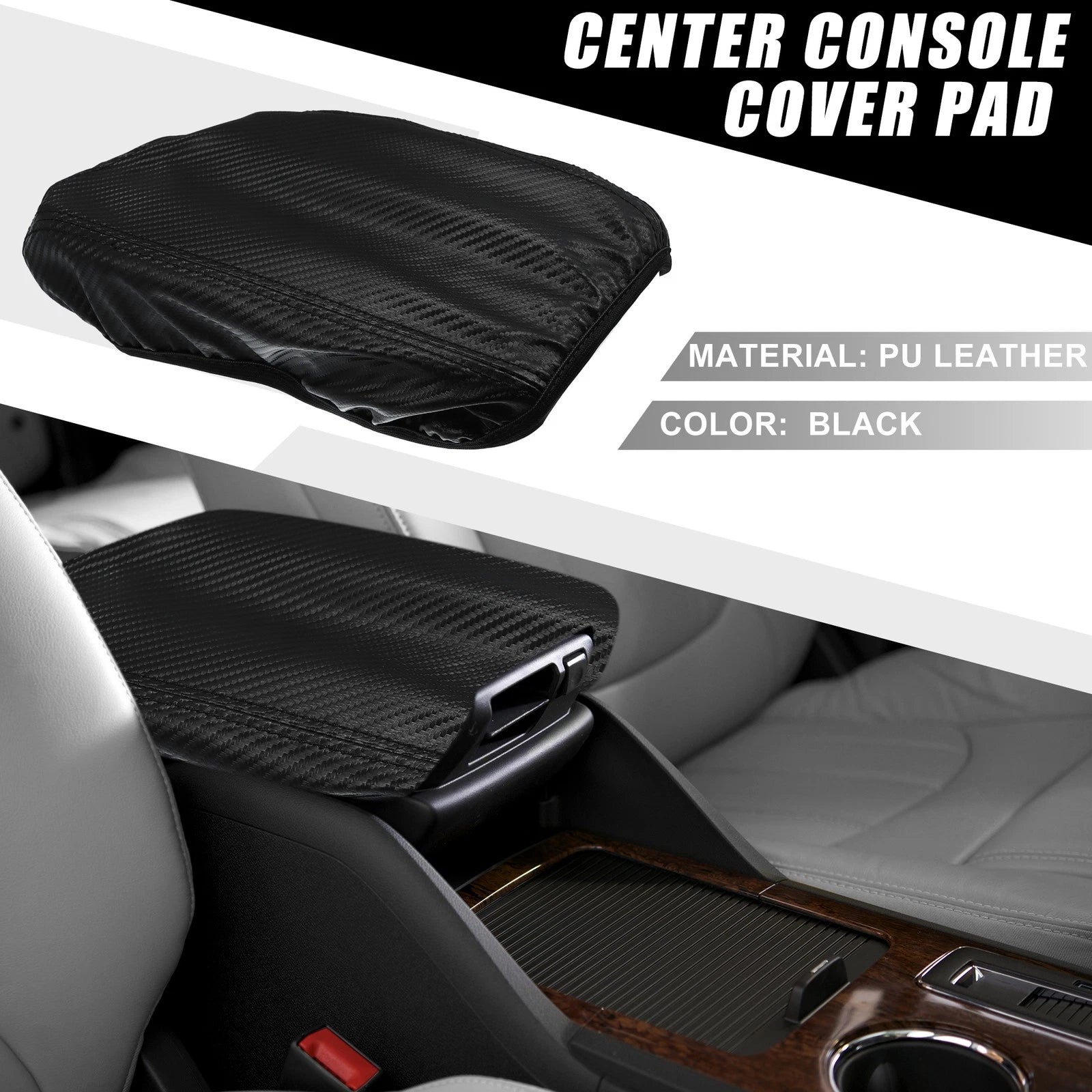 Center Console Armrest Pad Cover for Hyundai Elantra (2017–2023)