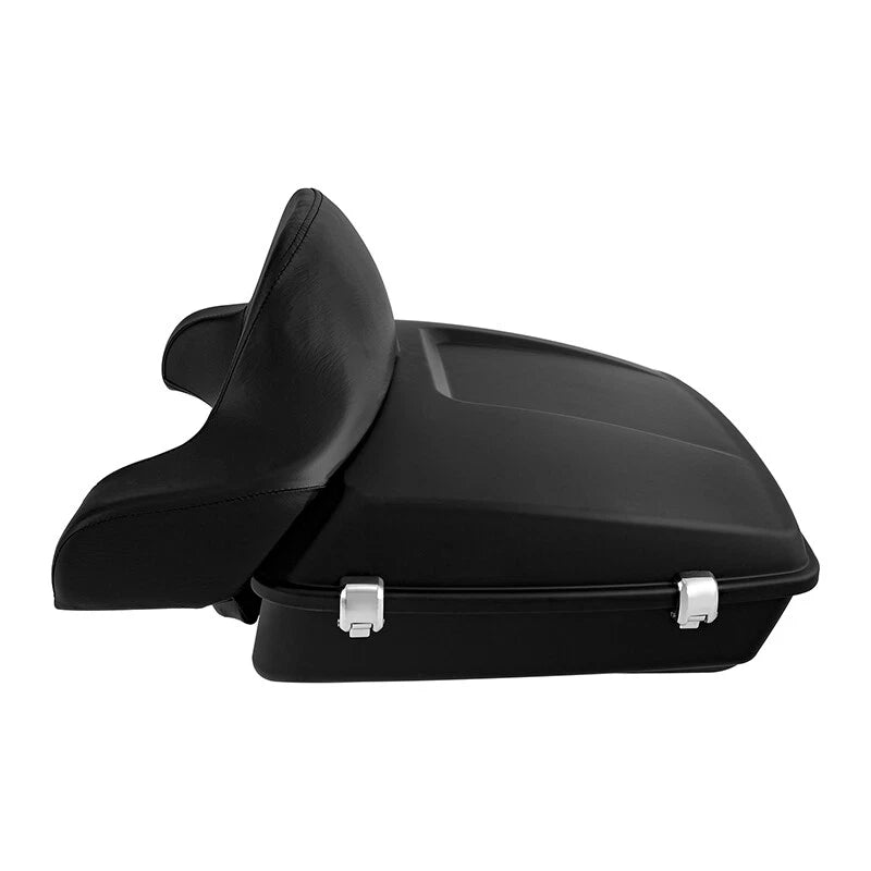 Matte Chopped Tour Trunk Mount Rack for Harley Electra Glide (2014–2026)