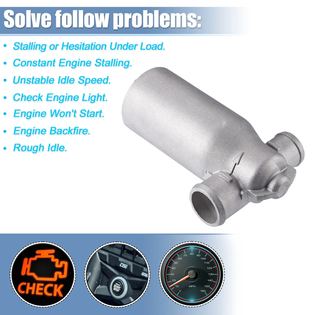Idle Air Control Valve Replacement for BMW 323Ci Silver Tone (2000–2000)