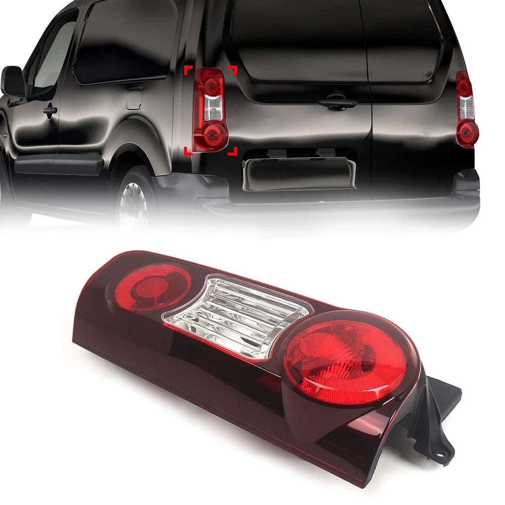 Rear Tail Light Lamp Housing for Citroen Berlingo, Peugeot Partner (2012–2018) Left