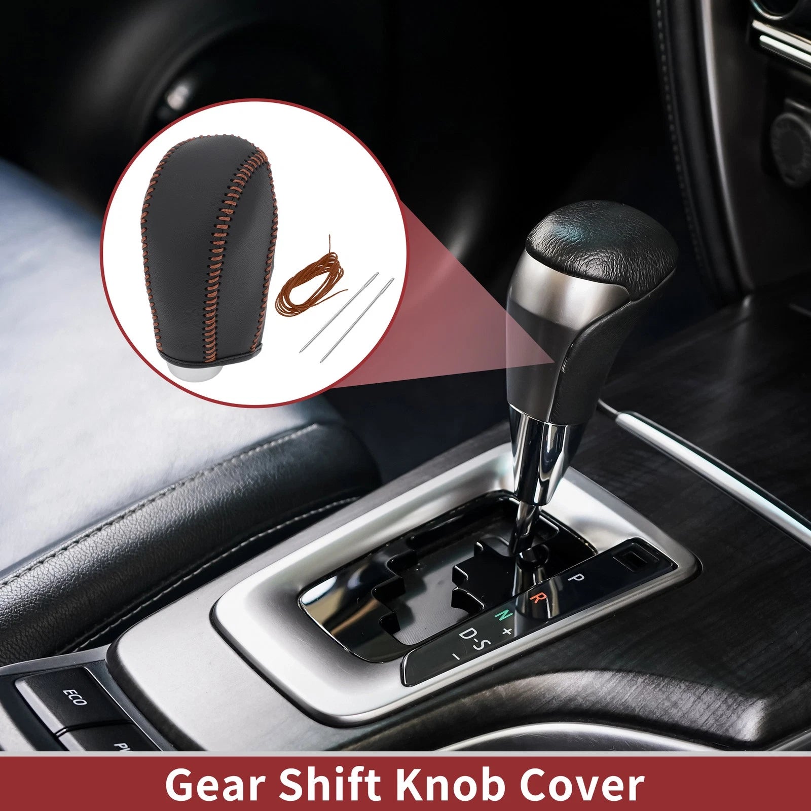 Gear Shift Knob Cover Replacement for Subaru Forester (2014–2017)