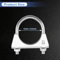 2.01" U Bolt Muffler Exhaust Clamp for Universal Applications (1 pcs)