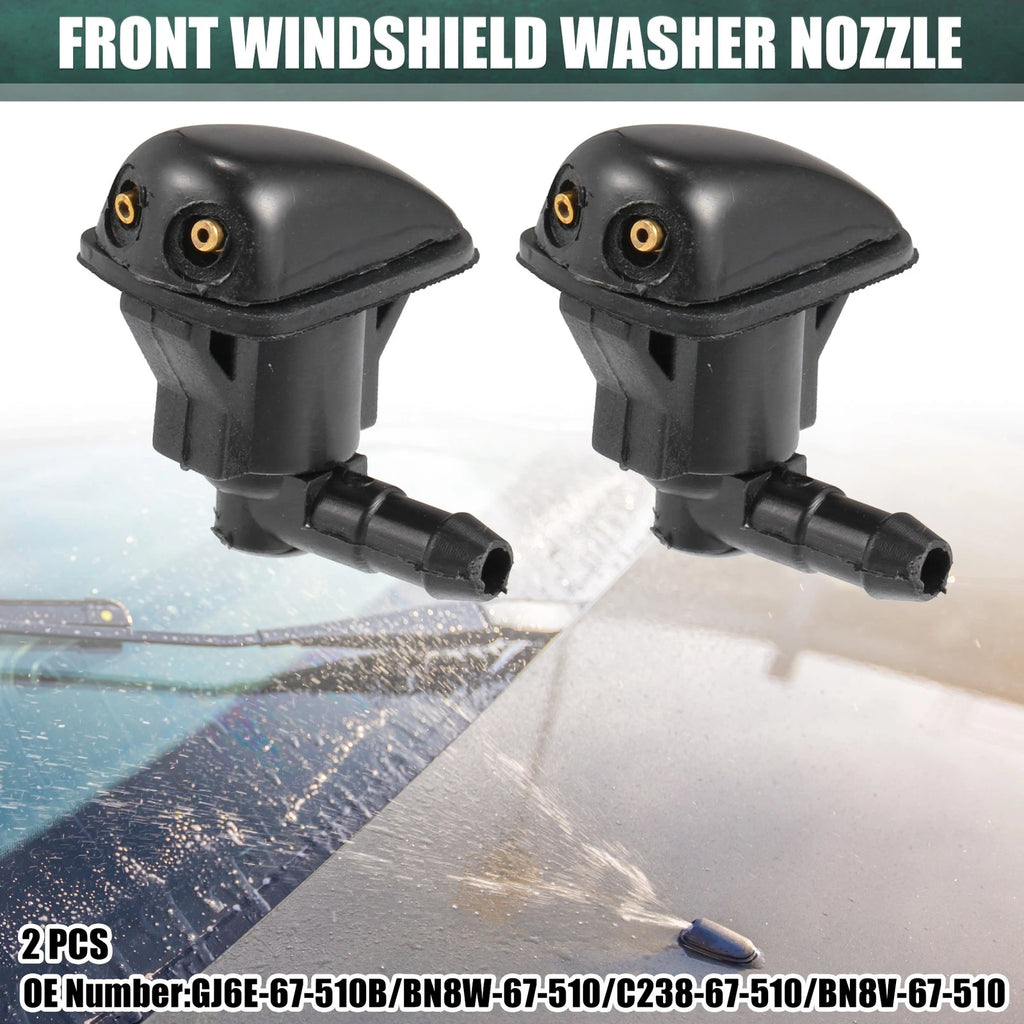 Windshield Washer Nozzle Set Replacement for Toyota Yaris (2012–2020)