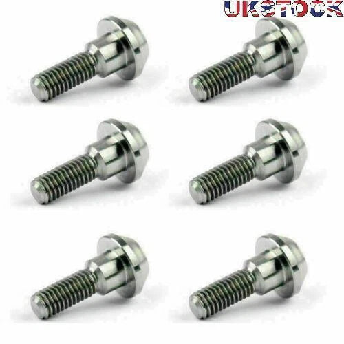 6X M6x20mm Titanium Disc Brake Rotor Bolts for Yamaha R1 R6 YZF (T9)