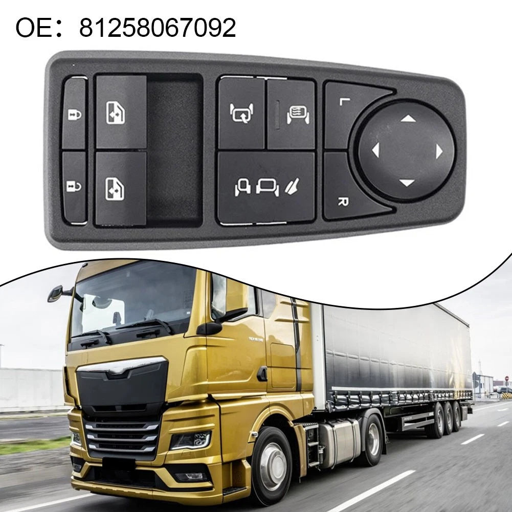 Power Window Control Switch Button for MAN TGM TGX (OEM 81258067092)