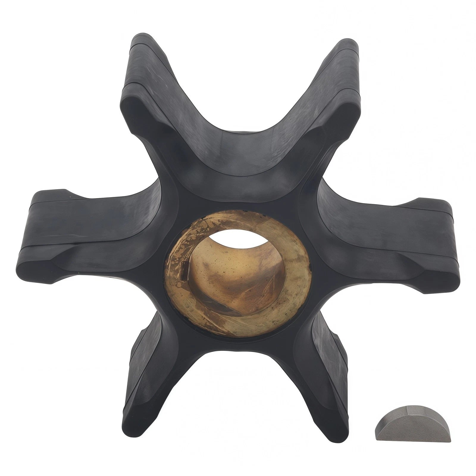 Water Pump Impeller & Key for Evinrude Johnson 85 100 115 125 HP (BRP)
