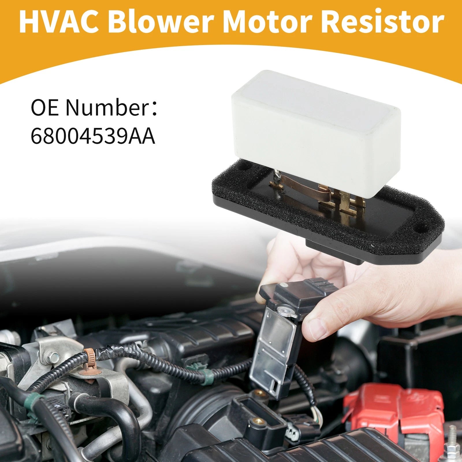 HVAC Blower Motor Resistor for Dodge Ram 1500 (2010–2012)