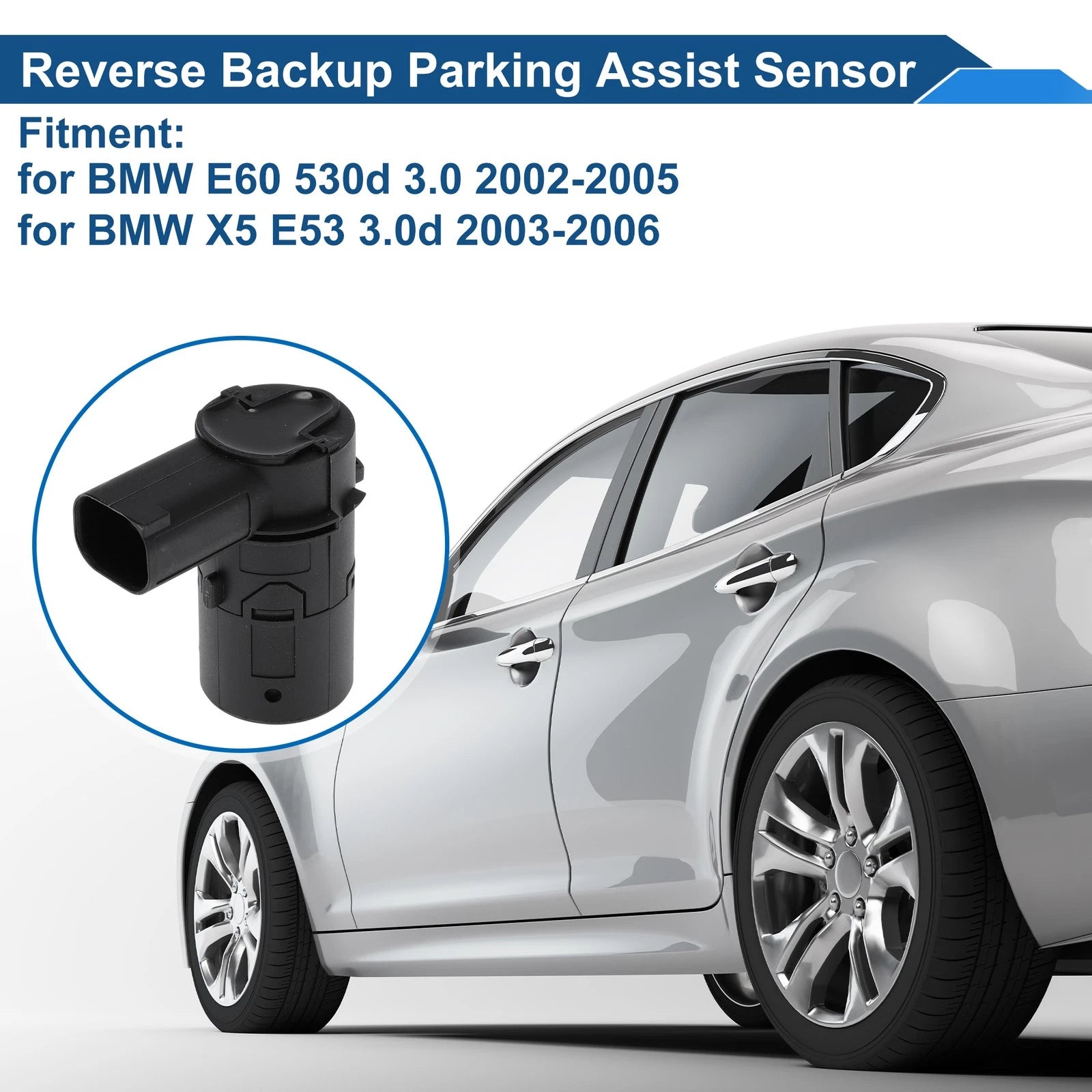 Reverse Backup Parking Sensor No.66218368727 for BMW E60 530d (2002–2005)