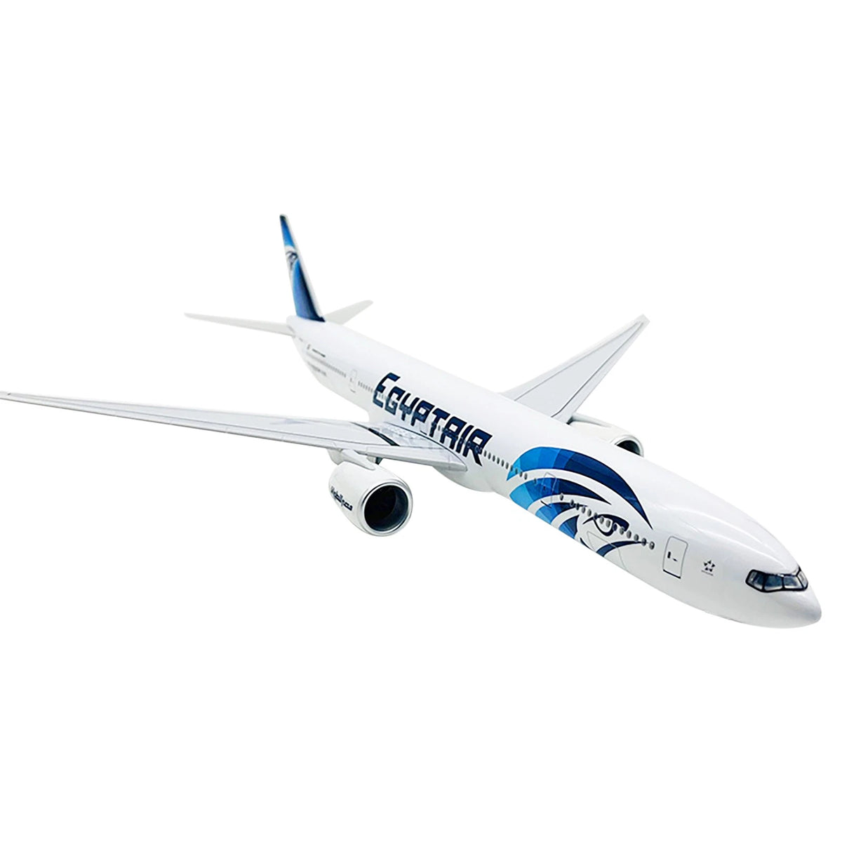 Diecast Model Plane for EgyptAir B777 (1:400 Scale)