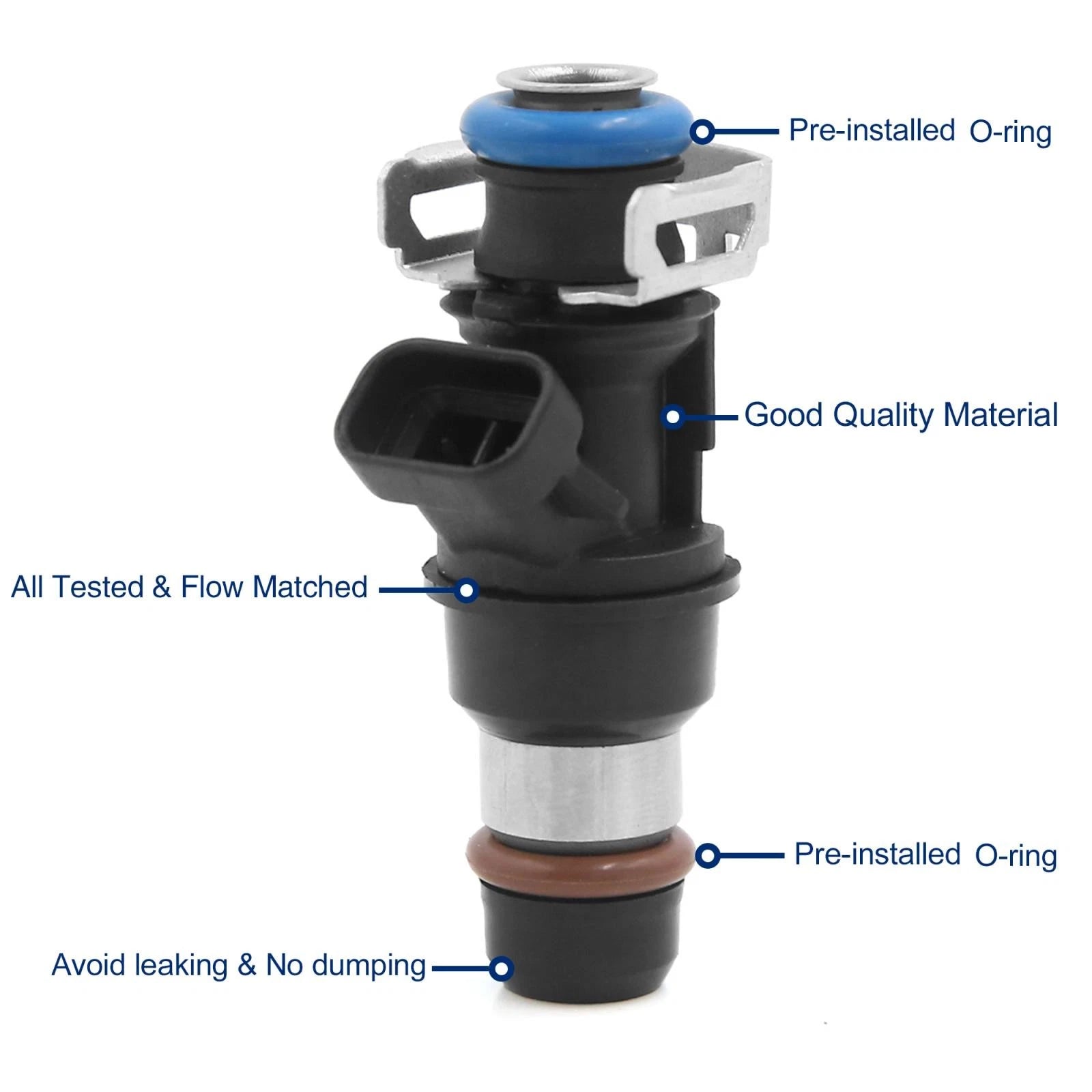 Fuel Injector Replacement for Chevy Silverado Sierra 2500 6.0L (2000–2000)