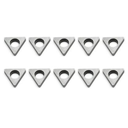 10Pcs Shims Triangle for TNMG1604 Insert Turning Tool