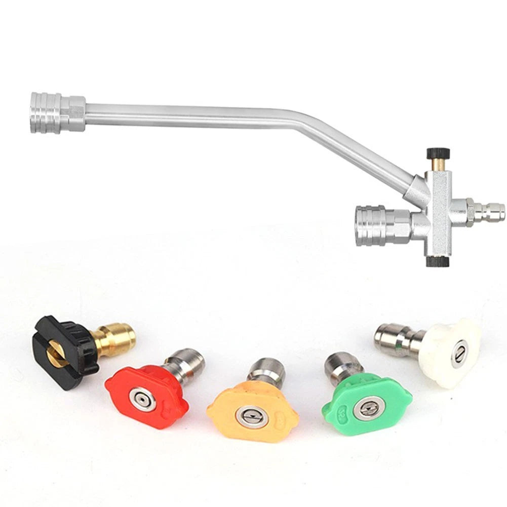 Dual Lance Foam Pole for Pressure Washer (Efficient Soaping & Rinsing)