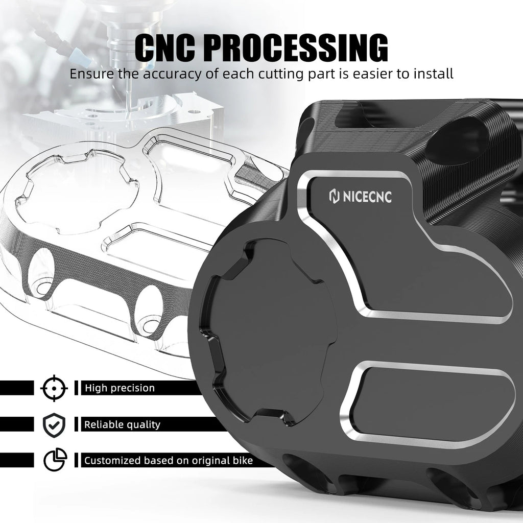Transmission Side Cover Guard for Harley Dyna Super Glide FXD (2006–2013)