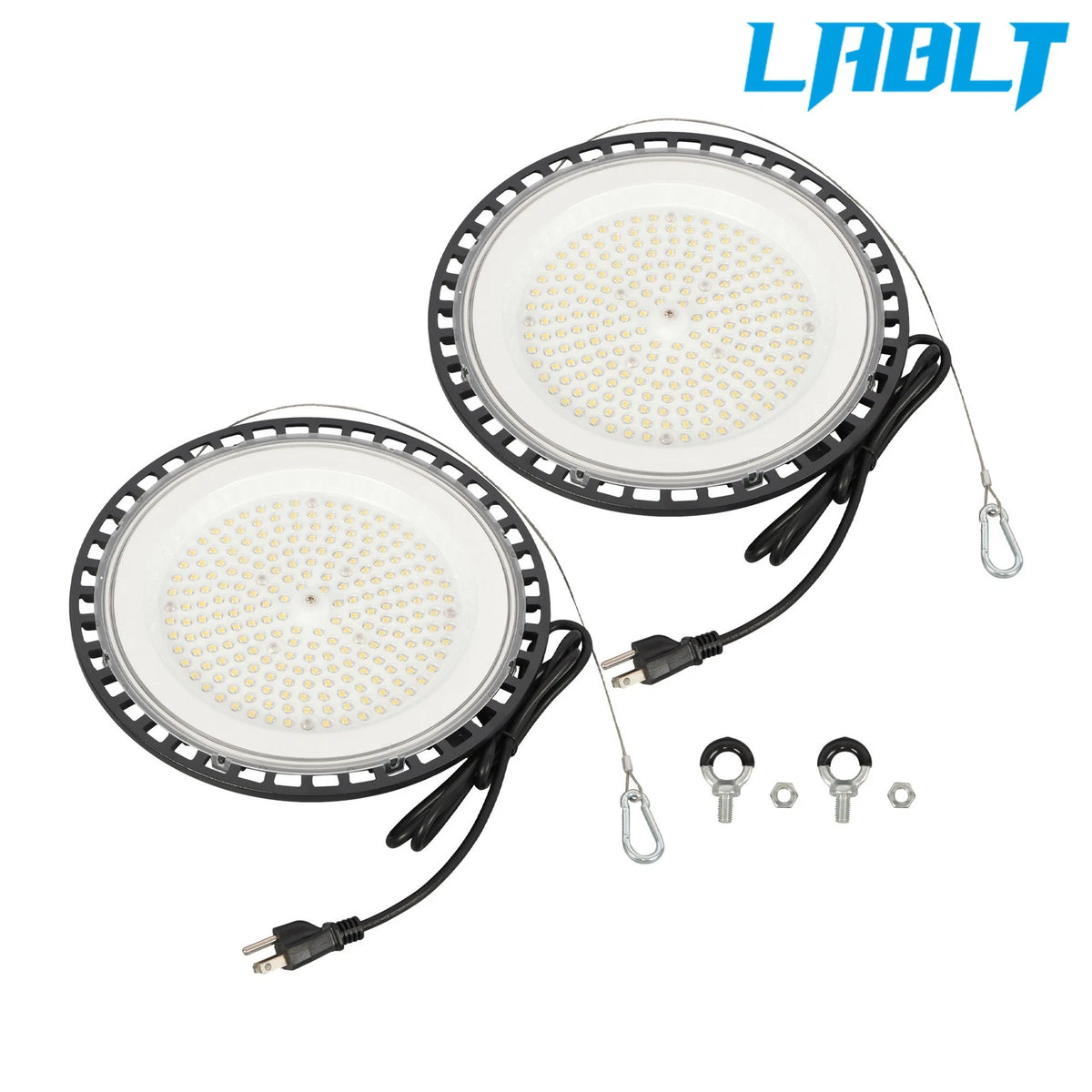 2X LED Industrial Light for Universal Use (150W 5000K 18000LM)