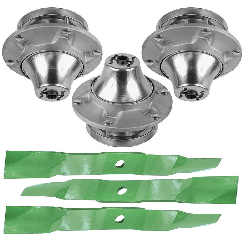 Deck Spindle and Blade Replacement for John Deere 2210 4010 4110 60 inch (1970–1980)
