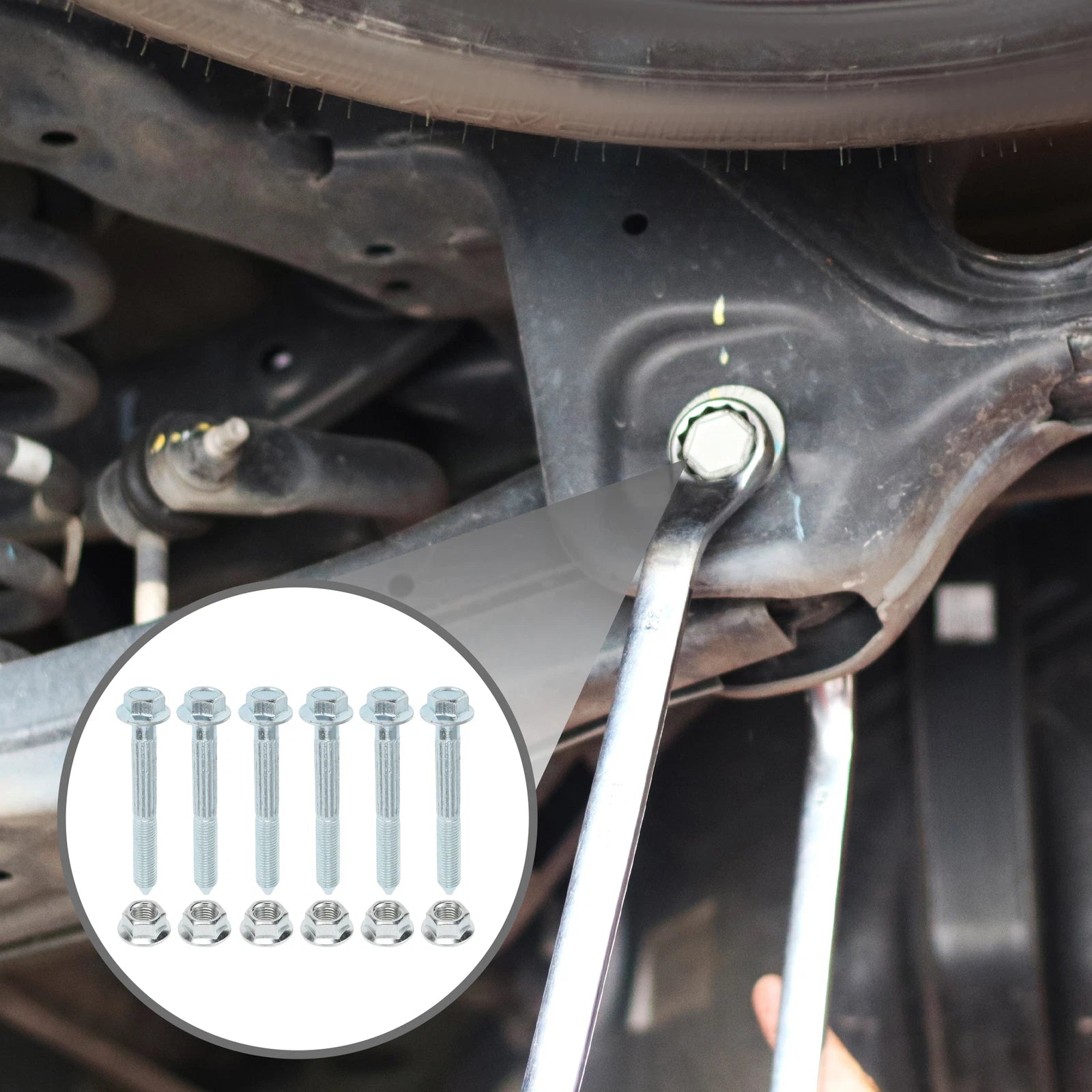 Rear Control Arm Bolt Kit Replacement for Honda Civic (1996–2001)