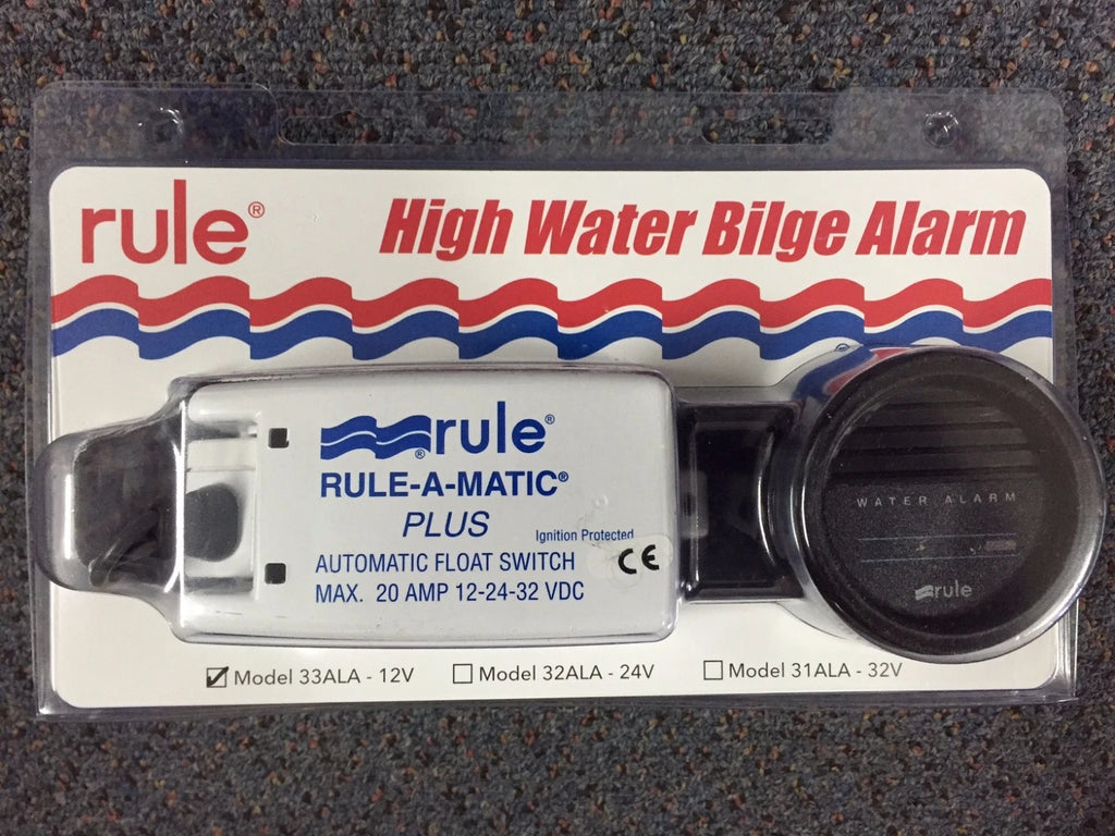 12V Bilge Alarm Kit for Rule Model 33ALA