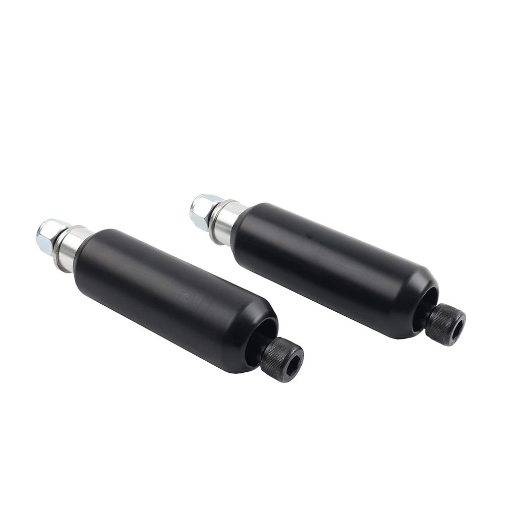 4.5" Left & Right Crash Bar Shock Frame Sliders Mounts For Harley Dyna 06-17