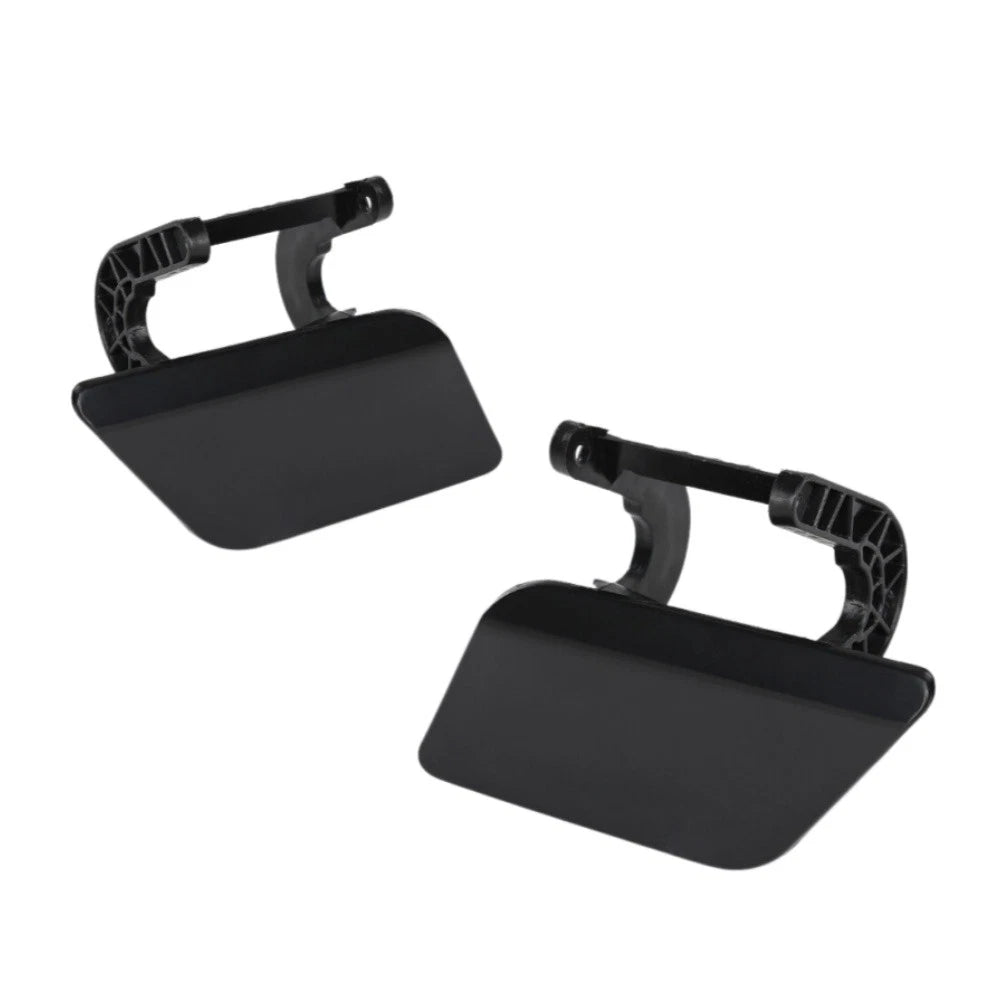 2Pcs Headlight Washer Nozzle Jet Covers for Mercedes Benz C-Class W204 (2007–2014)