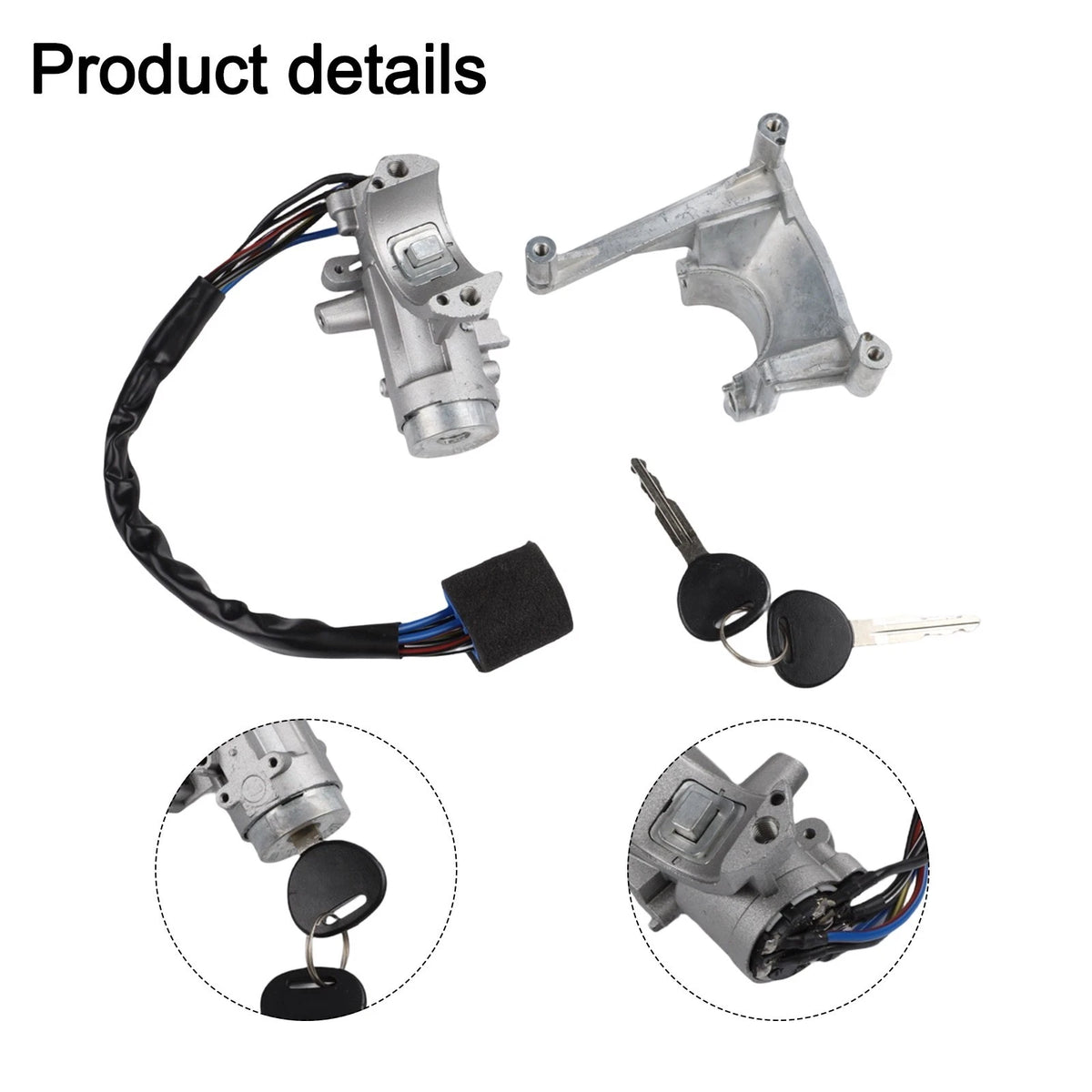 Car Switch 81900-22A43 81900-25A50 for Hyundai Ignition Lock (W/ 2 Keys)