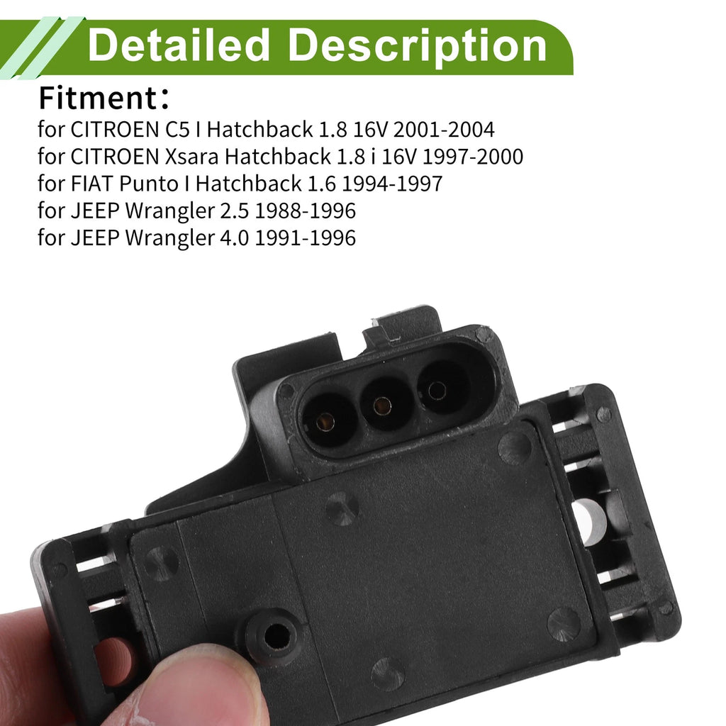 MAP Sensor for Citroen C5 I Hatchback (2001–2008) No.93432112