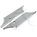 Chrome Saddlebag Latch Covers for Harley Touring Street Glide (1993–2013)