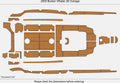 EVA Foam Flooring Mat for Boston Whaler 26 Outrage (2000)