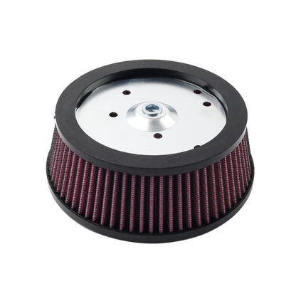 Red Air Cleaner Filter Element for Harley Dyna (1999–2017), Softail (2000–2017), Touring (1999–2016)