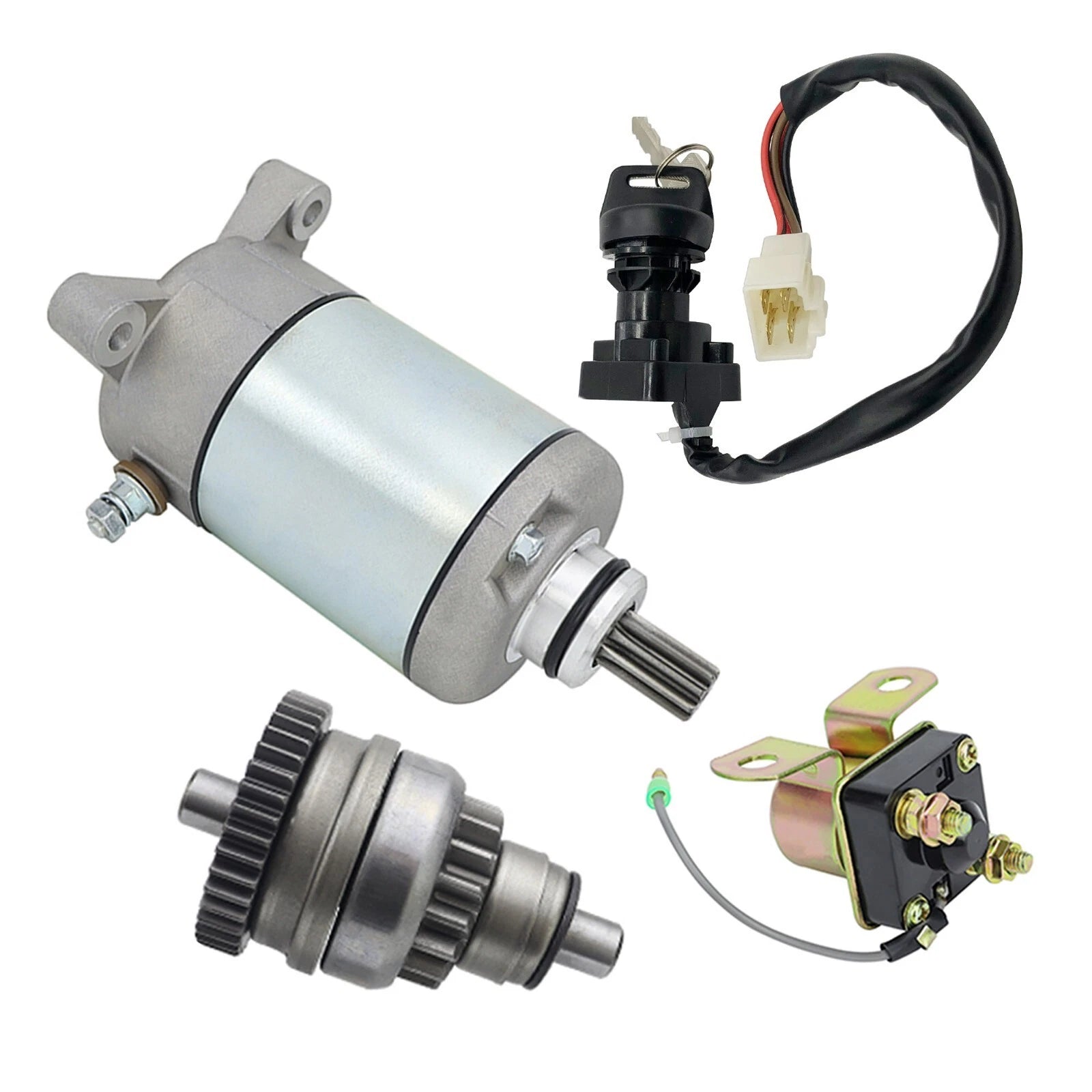 Magnum 425 Starter for Polaris 425 2x4 (1997–1998) W/Bendix & Relay Key Switch