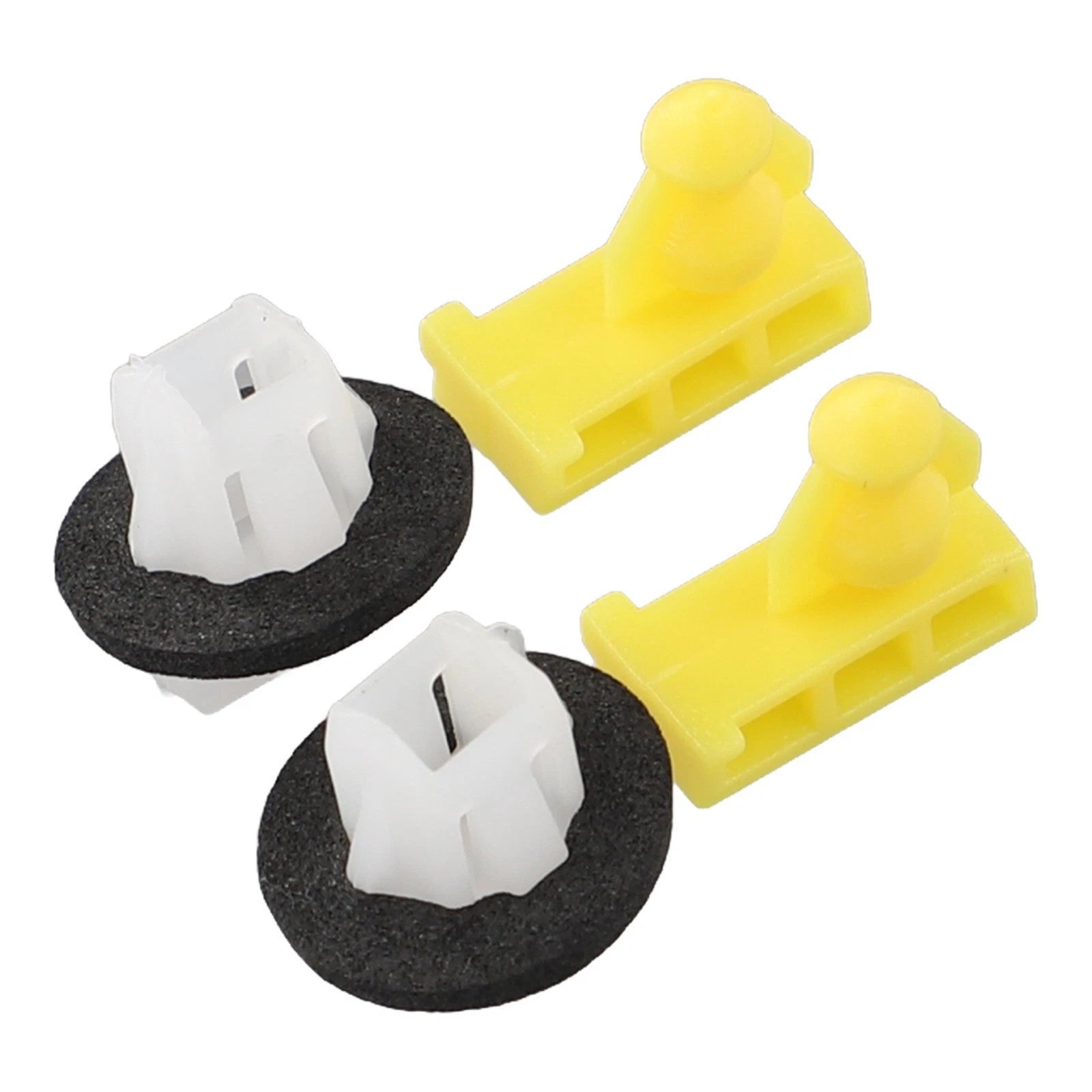 Set of 20 Plastic Fixing Clips for Moulding