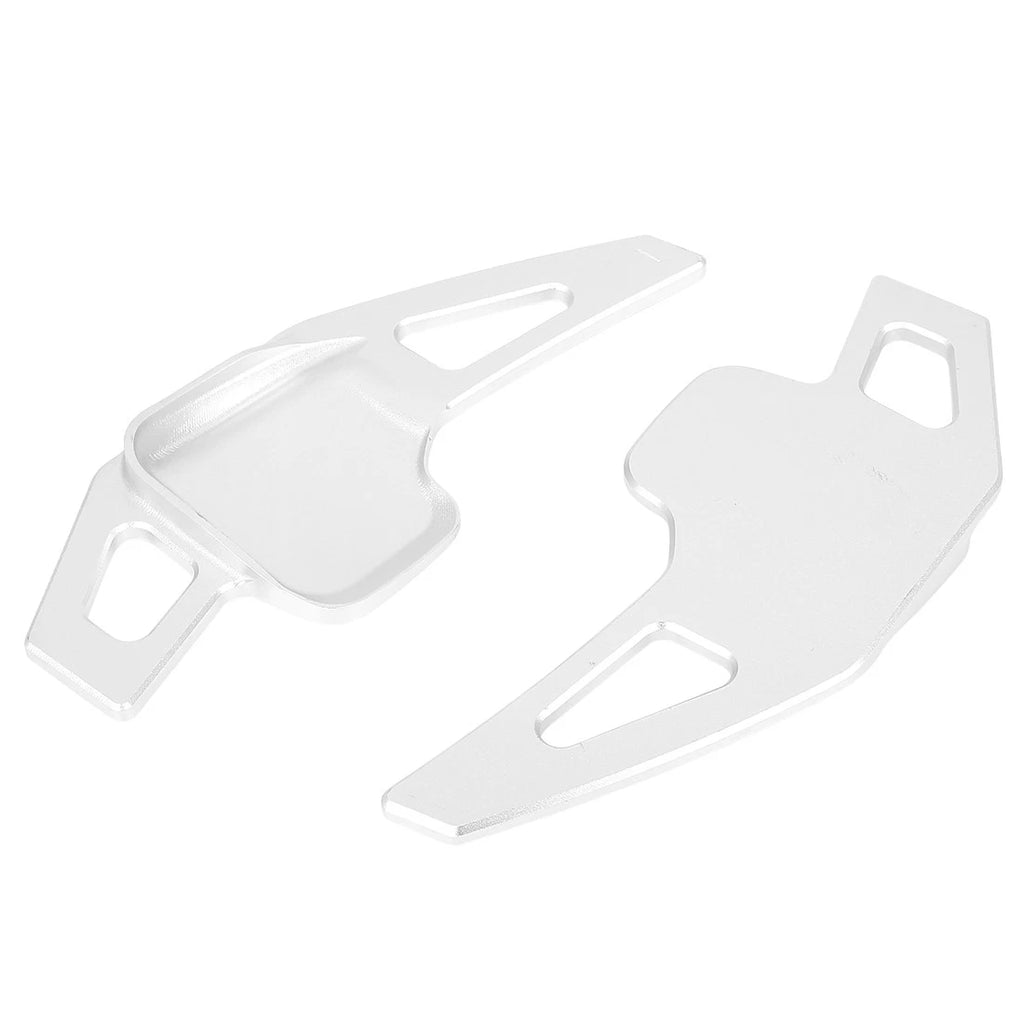Steering Wheel Shift Paddle Pair Silver Tone Replacement for BMW F22 F23 (2014–2019)