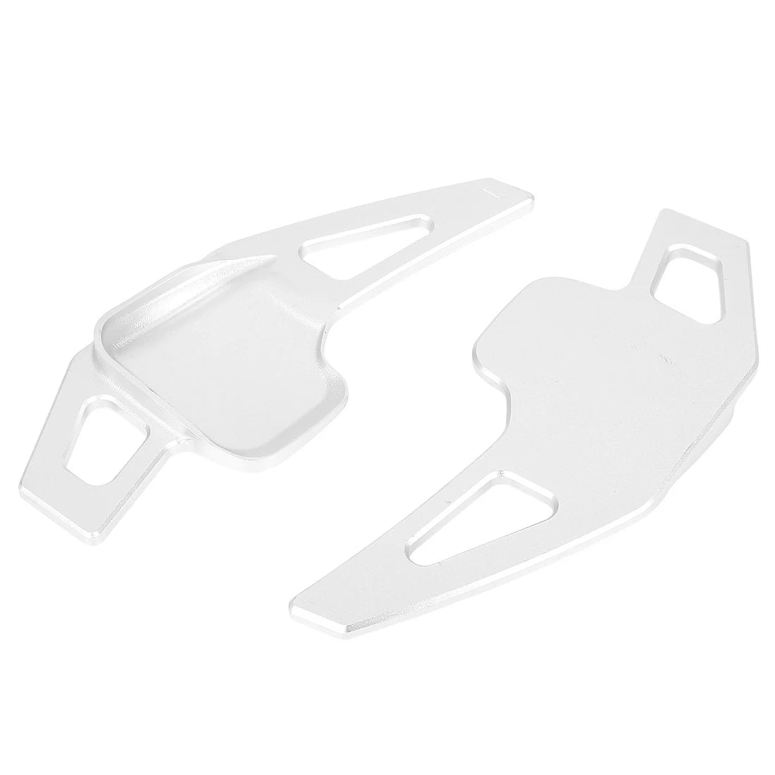 Steering Wheel Shift Paddle Pair Silver Tone Replacement for BMW F22 F23 (2014–2019)