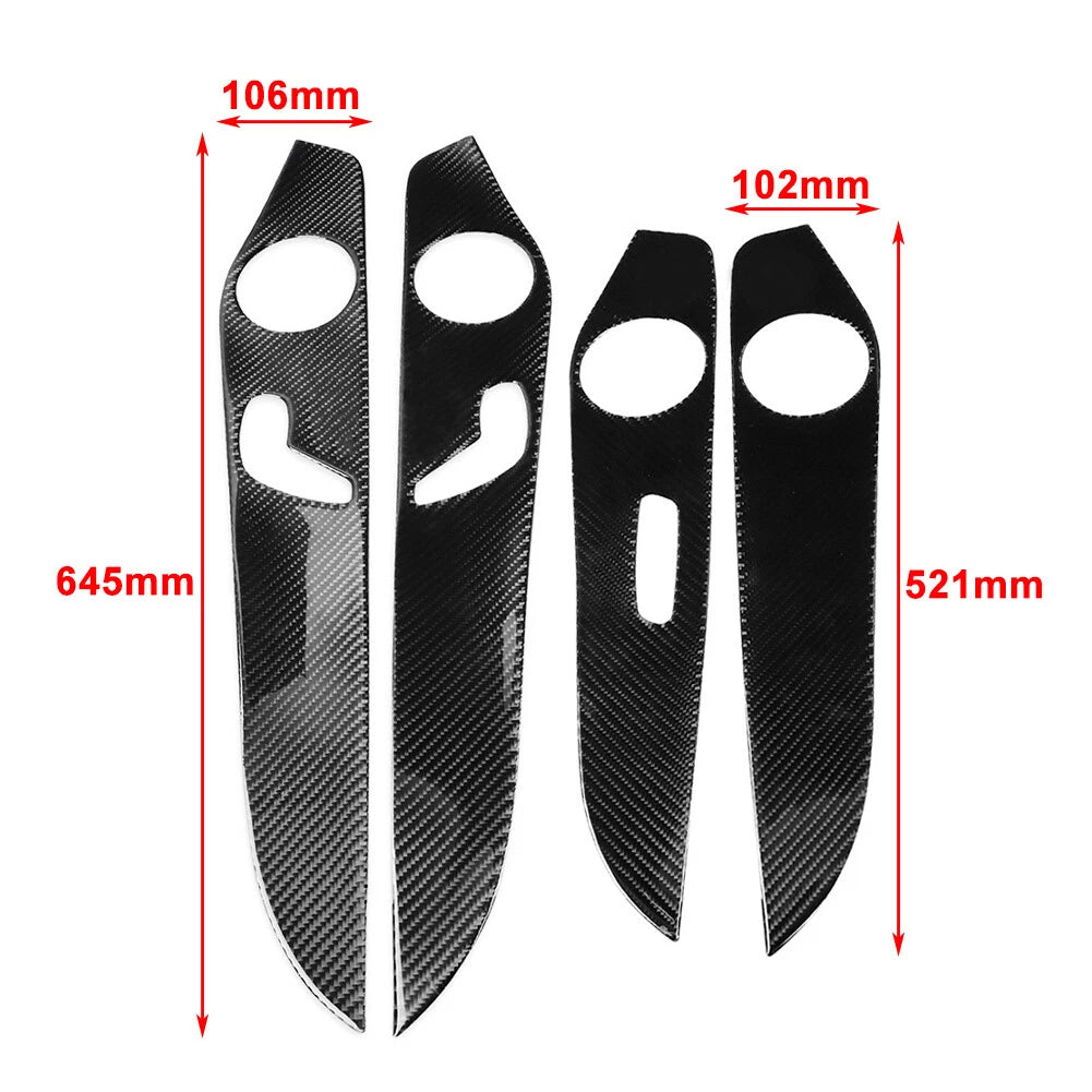 Interior Door Panel Cover for Benz C Class W205 (2014–2021) GLC Class X253 (2016–2021)