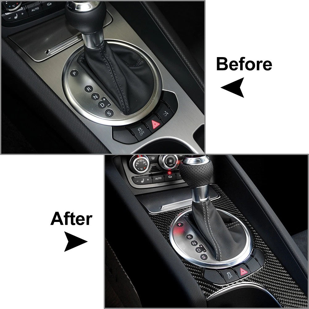 Center Console Control Panel Frame Cover for Audi TT TTS TTRS (2008–2014)