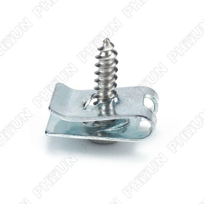 200Pc Fastener U Nut Self-Tapping Screw for Moulding Panel Fender Accessories