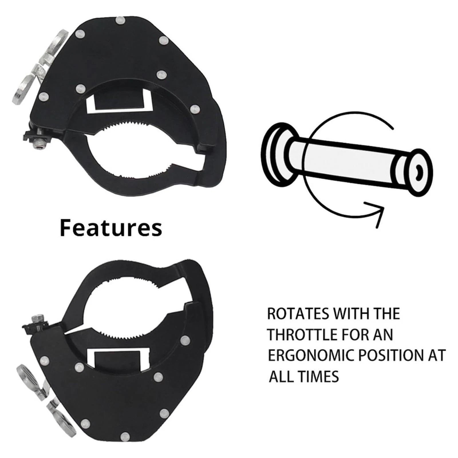 Throttle Lock Assist Kit for Universal Motorcycle
