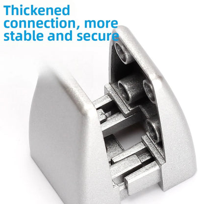 Glass Desk Partition Clip for Screen Mounting (2-20mm)