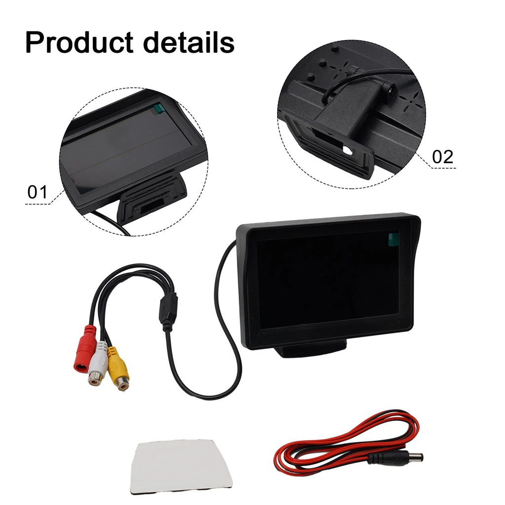 4.3 Inch TFT LCD Reversing Screen for Rear View Kit (Universal)