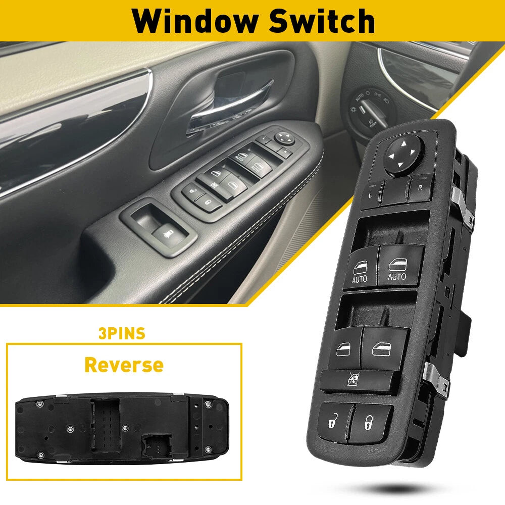 Driver Power Window Master Switch for Dodge Grand Caravan (2012–2019) 68110871AA