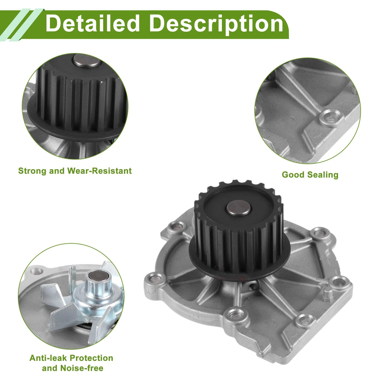 Engine Water Pump for Volvo XC60 (2008–2017) No. 274216 Cooling Pump