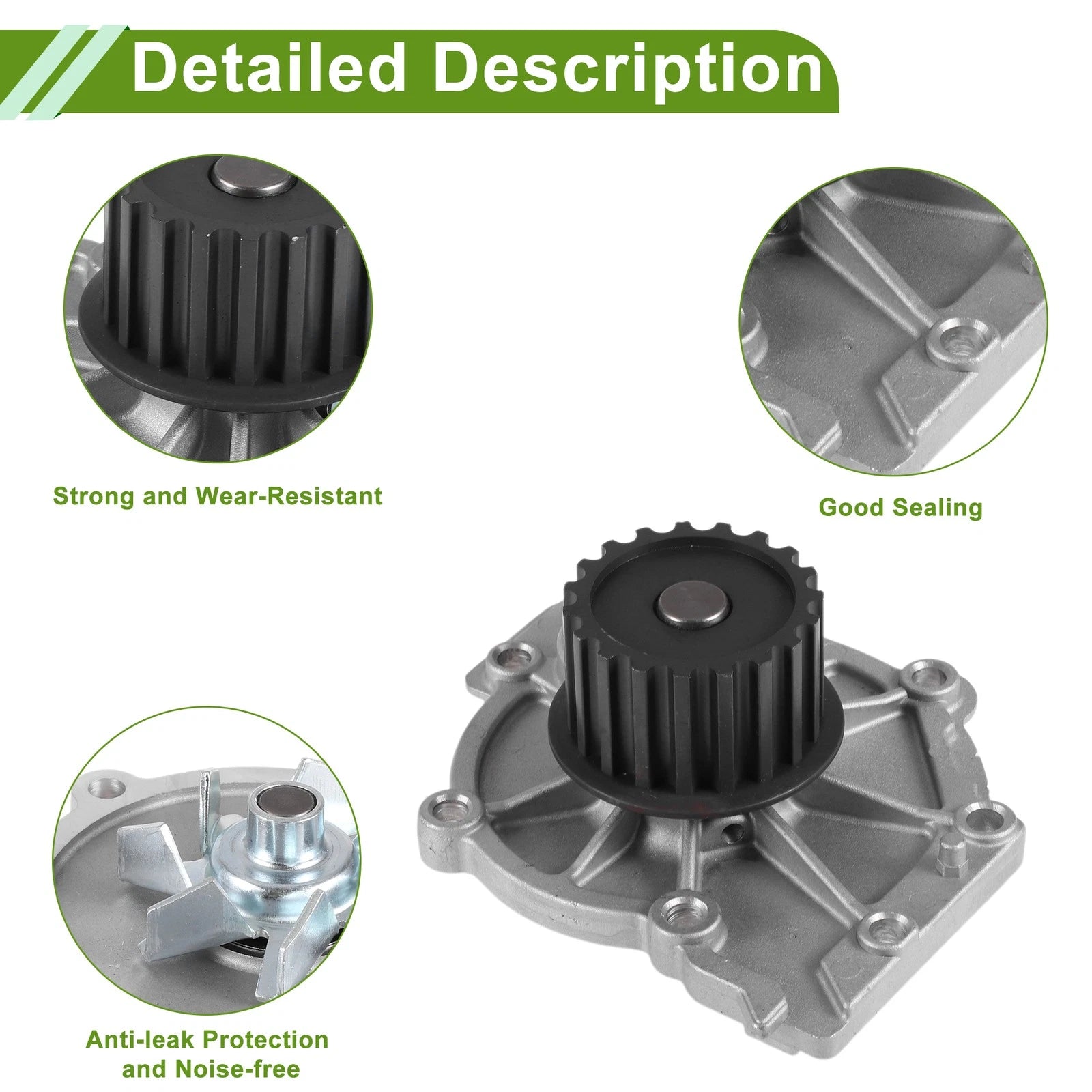 Engine Water Pump for Volvo XC60 (2008–2017) No. 274216 Cooling Pump