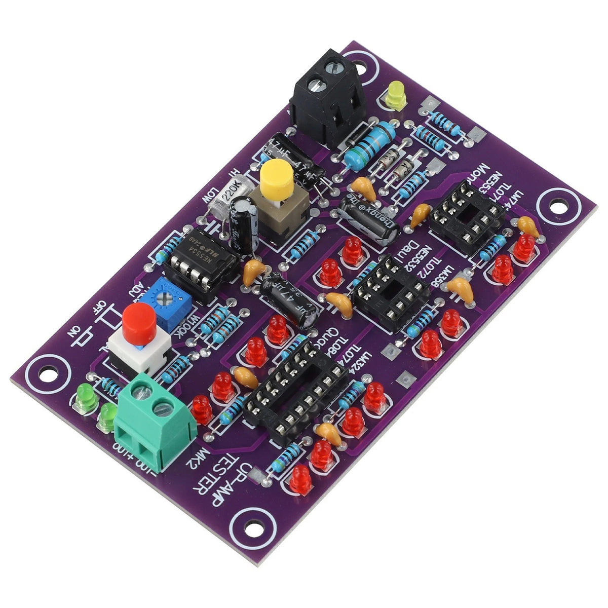 Op Amp Test Board for Circuit Testing