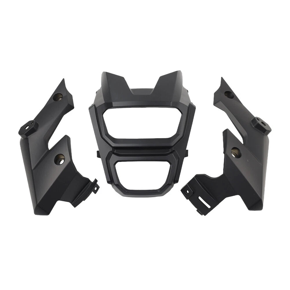 Matte Black Headlight Lamp Guard Side Cover for Honda MSX125 Grom (2016–2018)