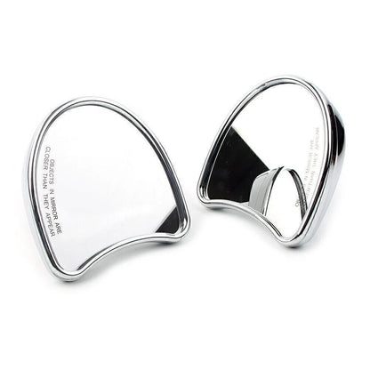 Chrome Inner Fairing Mount Side Rearview Mirrors for Harley FLHX FLHTK (2014–2023)