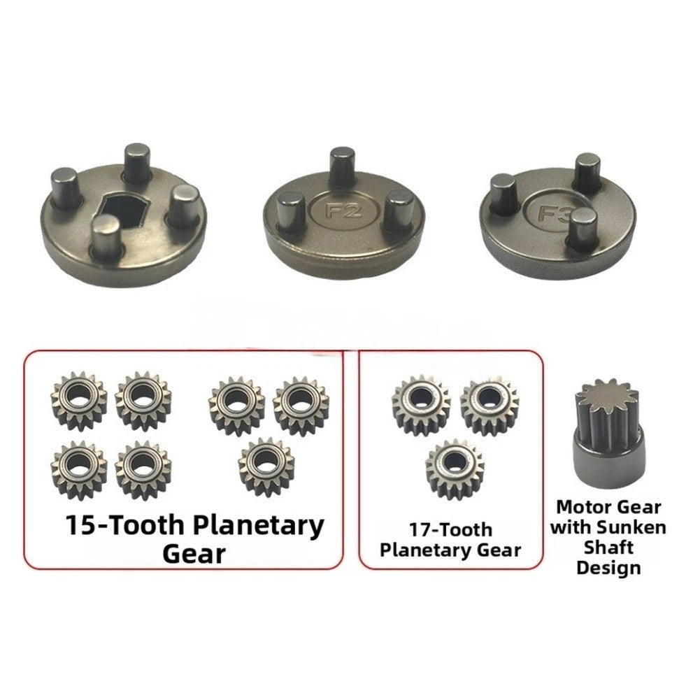 40:1 Gear Reduction Assembly for 25mm Electric Pruner (3.0V Motor)