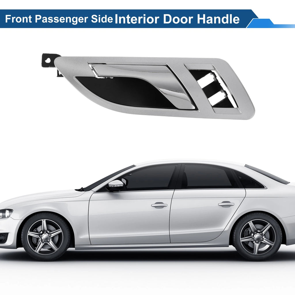 Front Driver Side Interior Door Handle for VW Skoda (2001–2008) Chrome