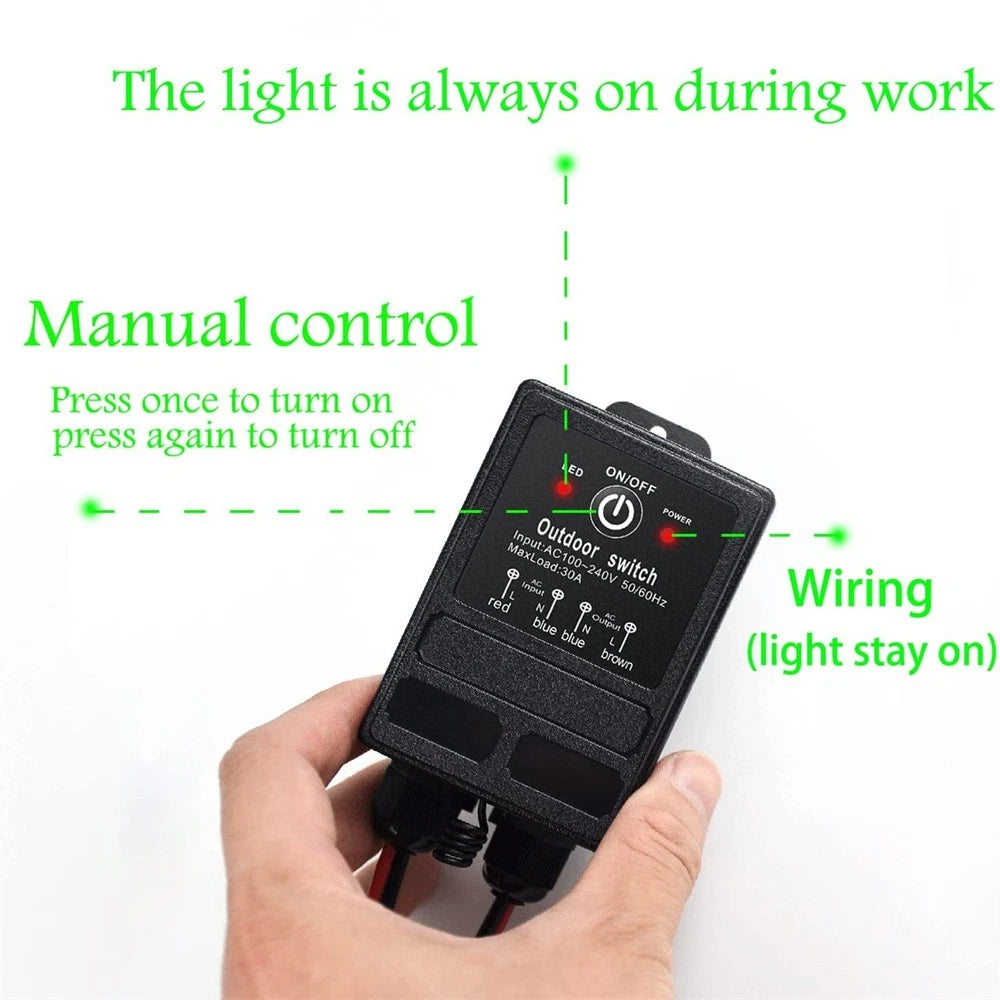 Wireless Lights Switch Kit for AC 110V/120V/240V