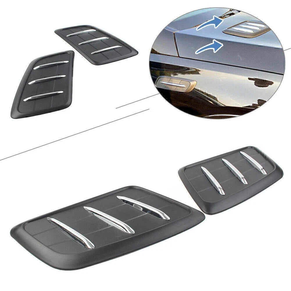 Front Engine Vent Cover Trim for Mercedes Benz GLE W167 (2019–2020) Pair