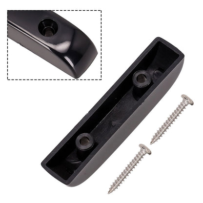 Thumb Rest for Jazz Bass Guitar - Black, Easy Installation with Screws