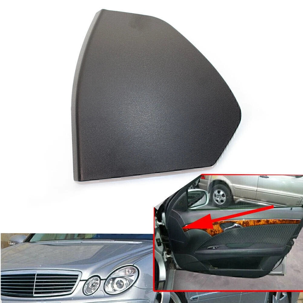 For Mercedes Benz E-Class W211 Front Right Door Upper Cover Trim Black